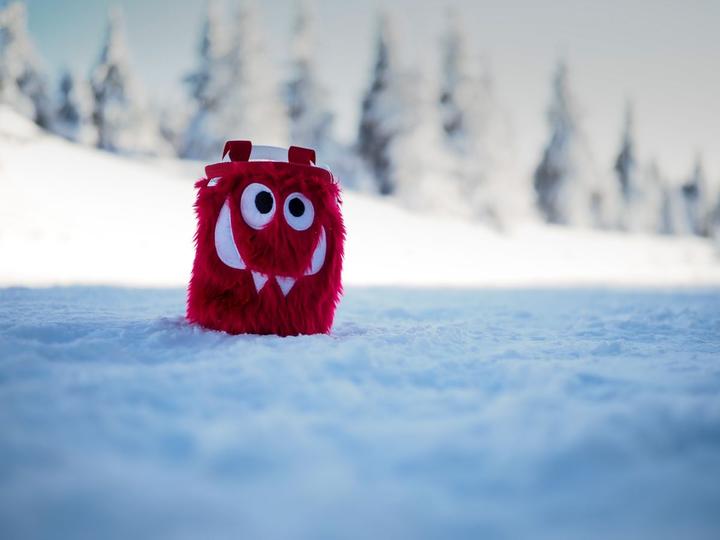 Produktbild Crafty Climbing Tangerine Foodie Monster Chalkbag
