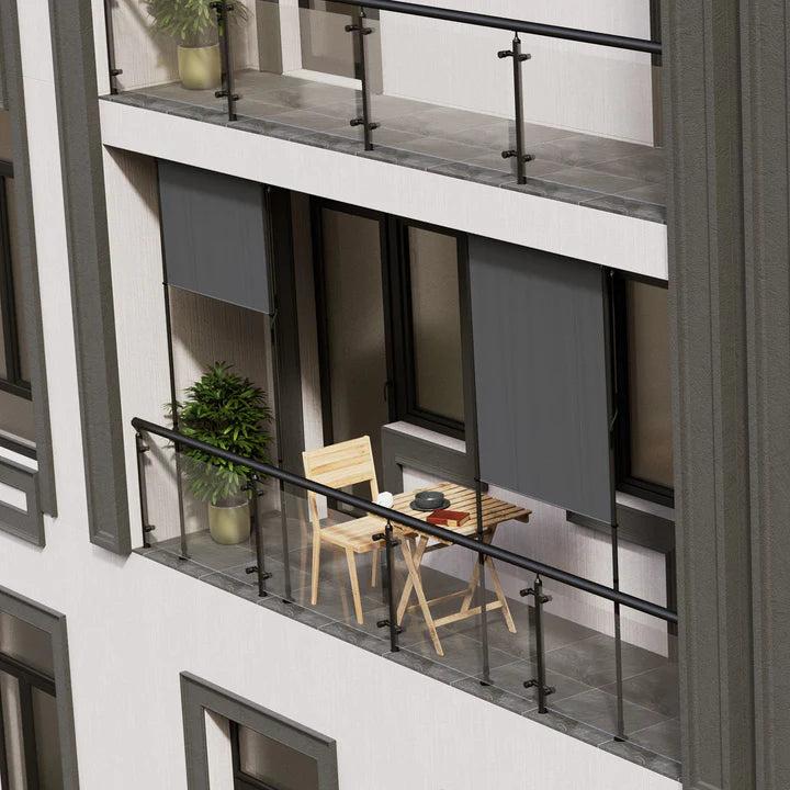 Actual product image Juskys Senkrechtmarkise Barbados (1.20 m)
