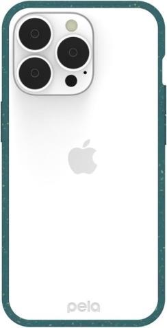 Pela Clear - Eco-Friendly iPhone 13 Pro case - Green (Apple iPhone 13 Pro)