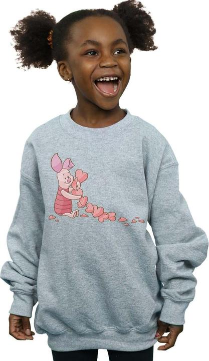 Image du produit Disney - Sweat WINNIE THE POOH PIGLET CHAIN OF HEARTS - Fille (140, 146)