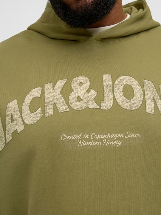 Produktbild Jack & Jones Plus Size Kapuzenpullover Kapuzenpullover (6XL)