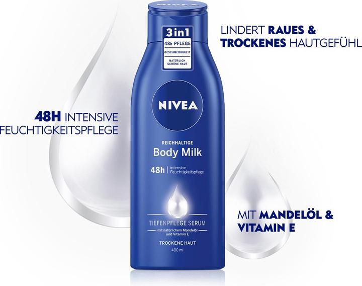 Actual product image NIVEA Body Milk (Body milk, 400 ml)