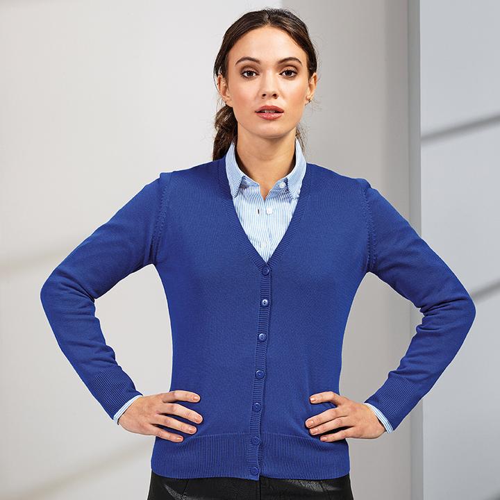 Image du produit Premier Gilet en tricot avec patte de boutonnage (48 D)
