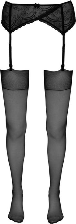 Actual product image Cottelli Collection Plain suspender stockings (XS)