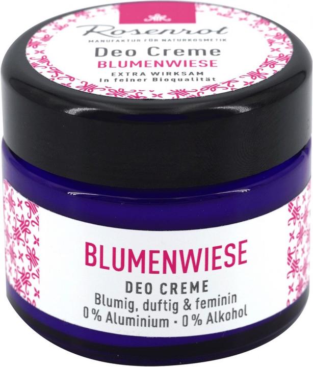 Produktbild Rosenrot Deo Creme BLUMENWIESE (Roll-on)