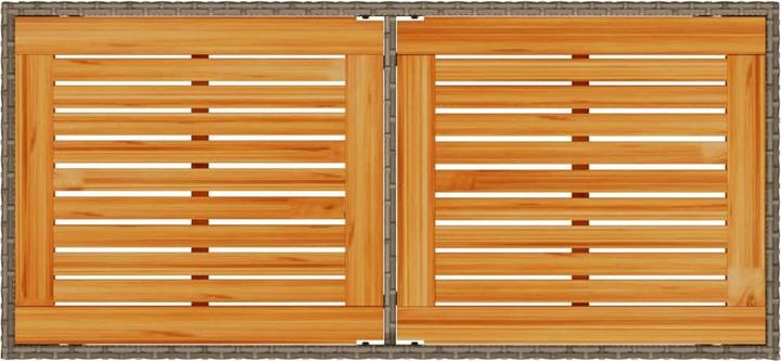 Image du produit VidaXL Table de jardin avec plateau 115 x 54 x 74cm (115 cm)