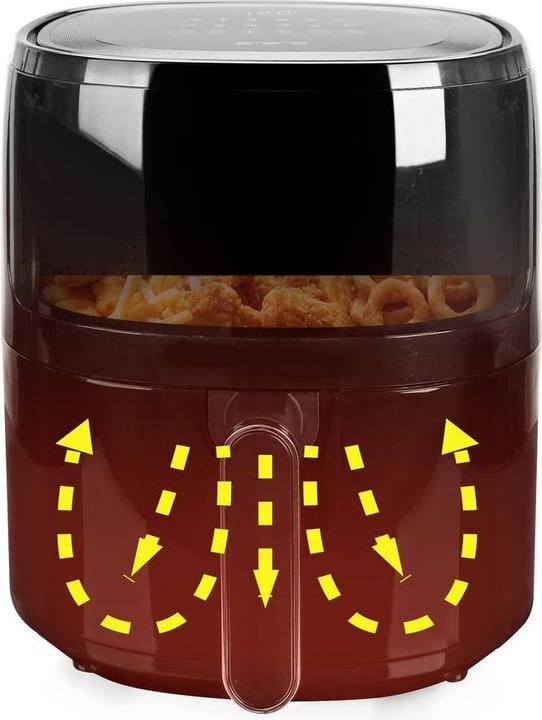Immagine prodotto Emerio Friggitrice ad aria calda, Smart Fryer, 5L, nero, cool t
