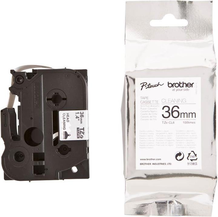 Produktbild Brother Tze-Cl6 (3.60 cm, Schwarz)