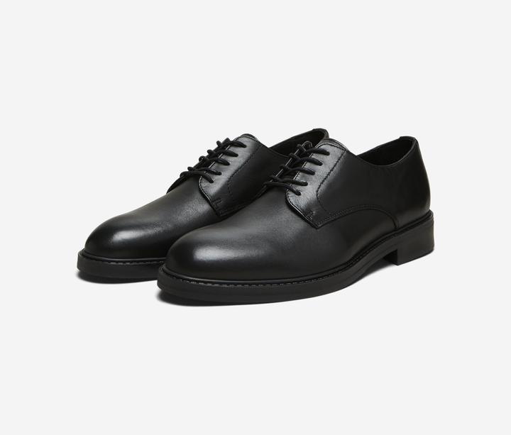 Actual product image Selected Homme Leather Derby Shoes (42)