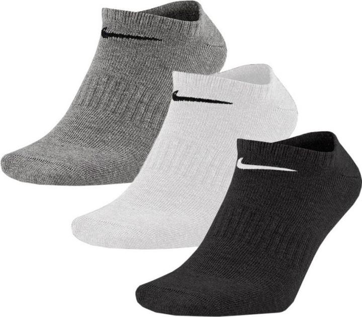 Image du produit Nike Chaussettes Unisex Training No-Show (3 paires) Everyday Lightweight, Multi-Color, SX7678-964, S (Lot de 3, S)