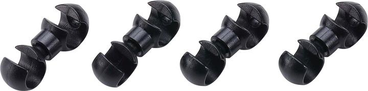 Image du produit BBB FIXATION DE CÂBLE Ø4/5MM, 4 PCS. NOIR
