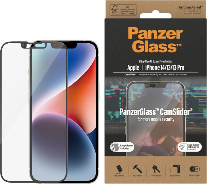PanzerGlass Ultra-Wide Fit (1 Stück, Apple iPhone 13)