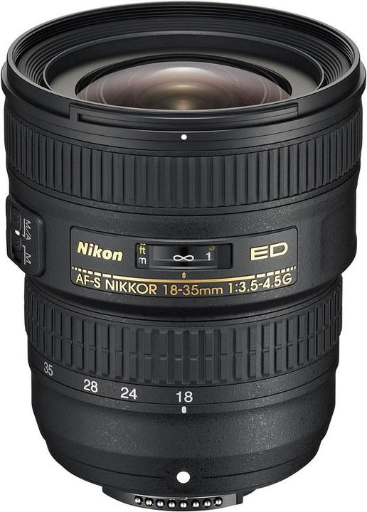 Actual product image Nikon AF-S Nikkor 18-35mm f/3.5-4.5 G ED - (EU) (Nikon F, full size)