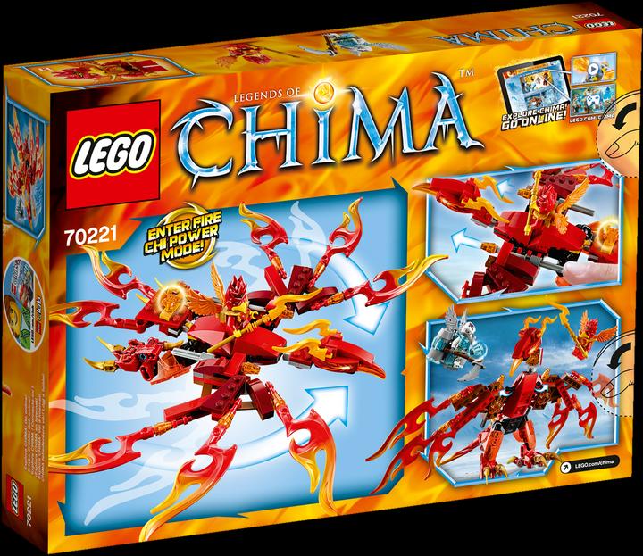 Image du produit LEGO Chima L'ultime Phoenix de feu (70221)