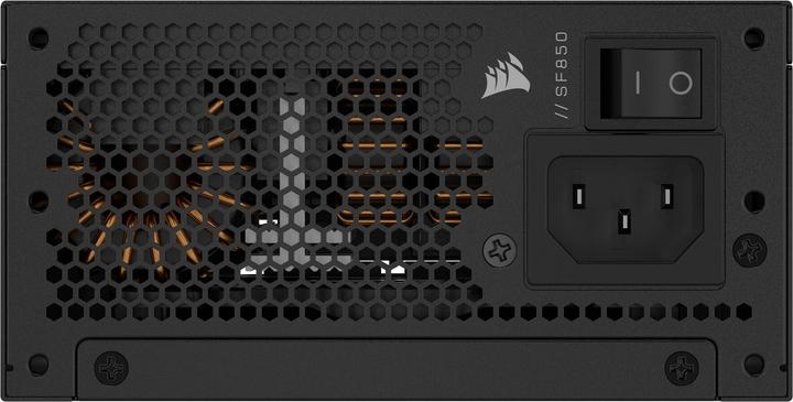 Productafbeelding Corsair SF-serie (2024), SF850, 850 watt, SFX, 80 PLUS Platinum, volledig modulaire voeding (850 W)