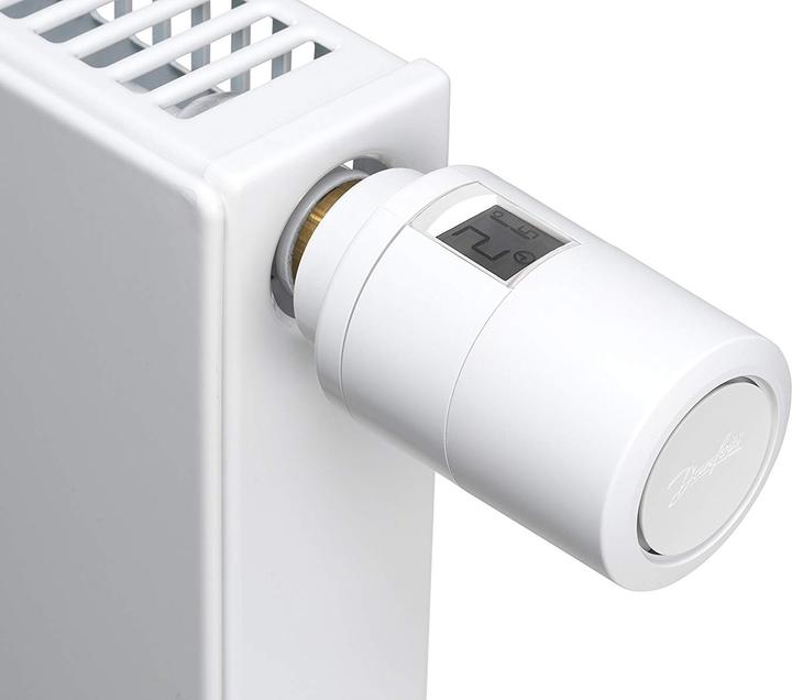 Actual product image Danfoss ECO radio radiator thermostat