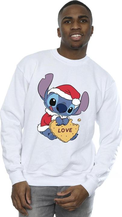 Image du produit Disney - Sweat LILO AND STITCH CHRISTMAS LOVE BISCUIT - Homme (XL)
