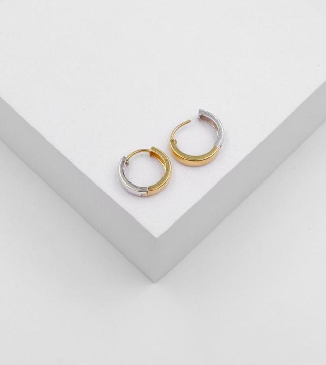 Produktbild Muau Creolen (750/18K Gelbgold)