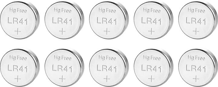 Actual product image Deltaco Ultimate Alkaline LR41 Button Cell - 10-pack (10 pcs., LR41)