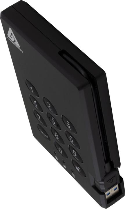 Actual product image Apricorn Aegis Padlock Fortress A25-3PL256-S4000F - 4 TB SSD - external (portable) (4000 GB)