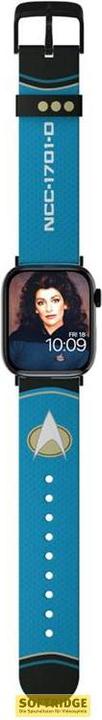 Immagine prodotto Moby Fox Bracciale Star Trek NG per smartwatch Starfleet Sciences (Acciaio inossidabile, Silicone)