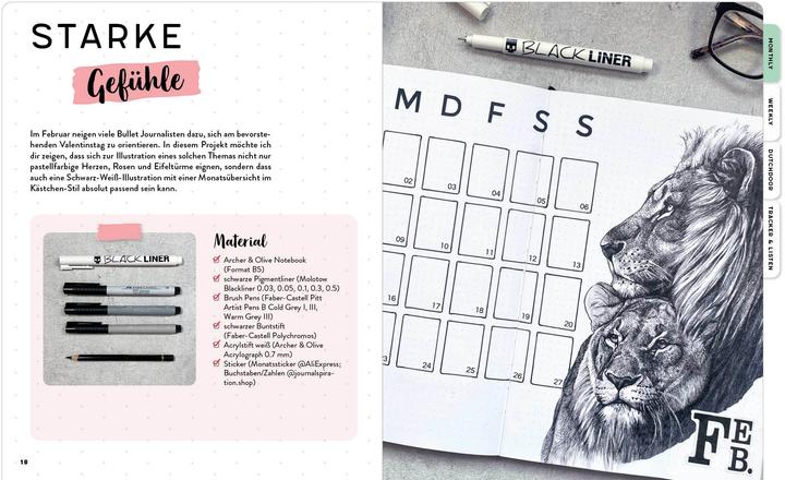 Immagine prodotto Bullet Journal – zeichnen und illustrieren (Tedesco, Susanne Boehmer-Hoops, 2021)