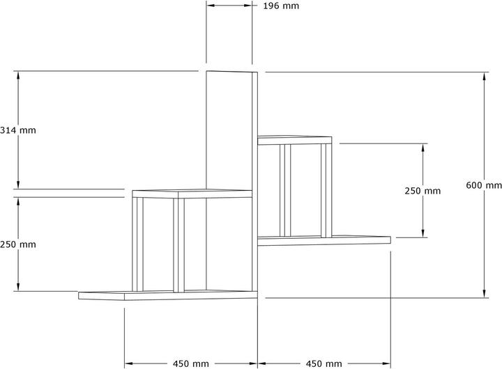 Actual product image Kalune Design Natasha (60 x 90 x 20 cm)