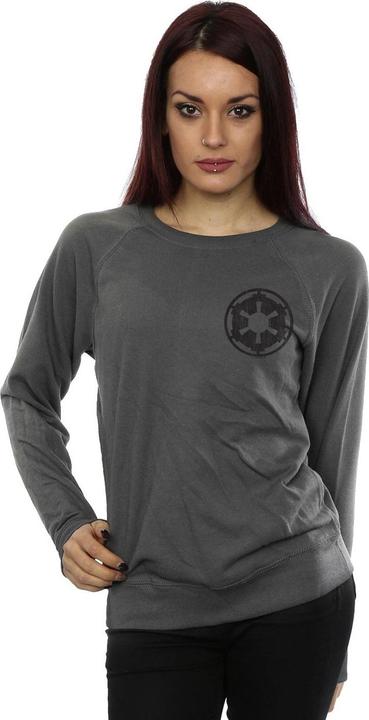 Image du produit Star Wars - Sweat THE MANDALORIAN GALACTIC EMPIRE INSIGNIA BREAST PRINT - Femme (L)