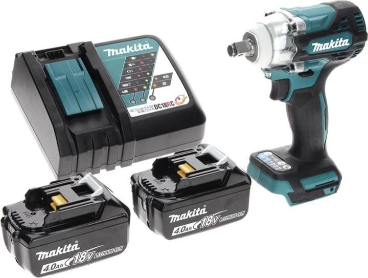 Immagine prodotto Makita DTW 300 RM Avvitatore a impulsi a batteria 18 V 330 Nm 1/2" Brushless + 2x batteria 4.0 Ah + (Batteria ricaricabile)