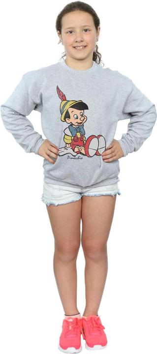 Actual product image Disney Girls Pinocchio Classic Pinocchio Sweatshirt (128)