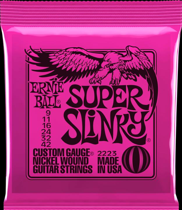 Image du produit Ernie Ball Super Slinky (6 x, Guitare électrique, 0.04")