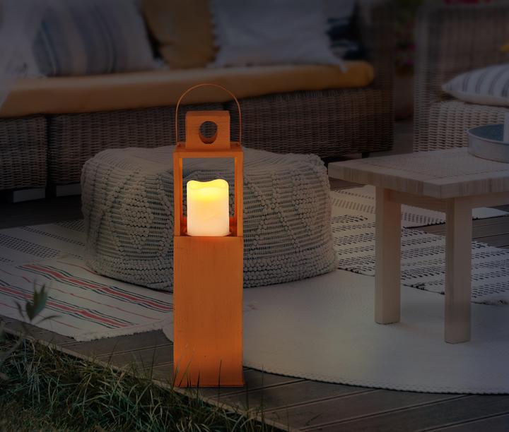 Produktbild Globo Solarleuchte Metall Rostfarben, 1xled (IP44)