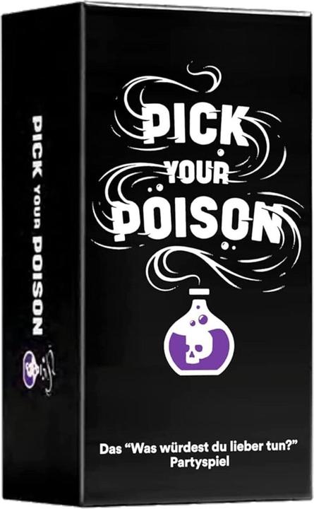 Immagine prodotto Dyce Games Pick your poisen Family Edition - Das "Was würdest Du lieber tun?" Partyspiel (Tedesco)