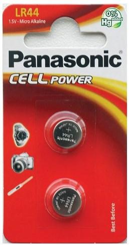 Produktbild Panasonic Micro Alkali LR44 (2 Stk., LR44, 120 mAh)