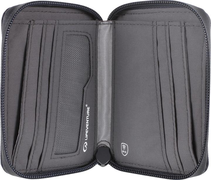 Image du produit Lifeventure Portefeuille RFID Bi-Fold, recyclé, gris