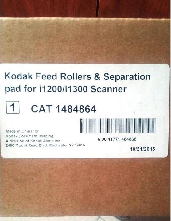 Actual product image Kodak FeedRollers i1200S/i1300/SS500/PS80