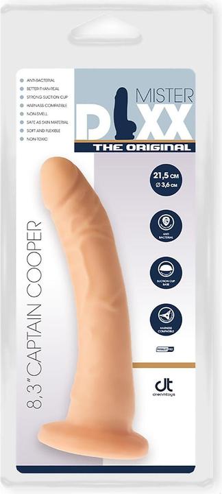 Actual product image Dream Toys Mr Dixx Dildos Flesh 21.5 cm