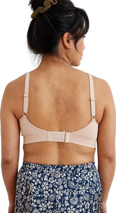 Produktbild Vertbaudet 2er-Pack nahtlose Bustiers für Schwangerschaft und Stillzeit mit Spitze (S)