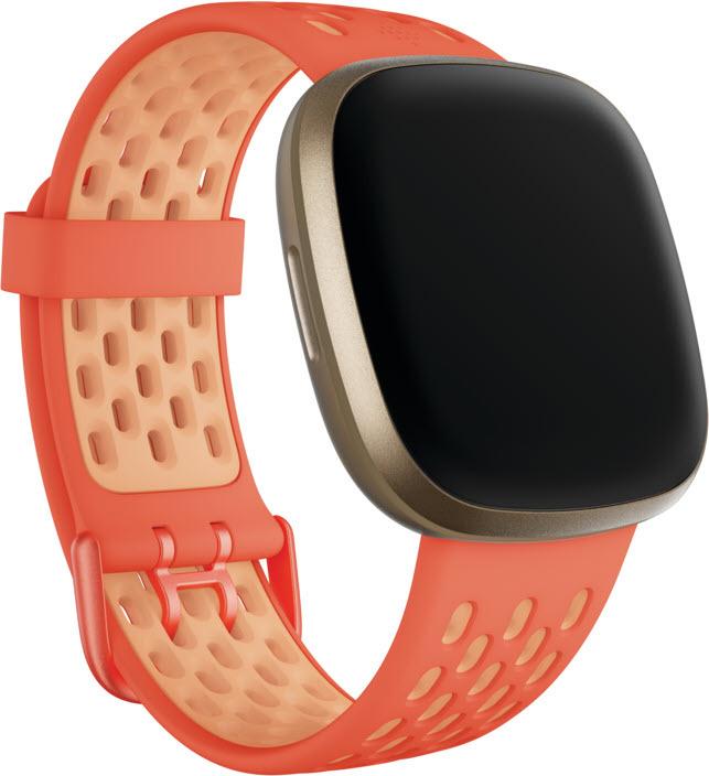 Produktbild Fitbit Versa 3/Sense Sportarmband L (Silikon, Versa 3, Sense)