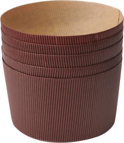 Patisse Moules en papier pour panettone 5 pcs ø 16x10.5 cm (16 cm)