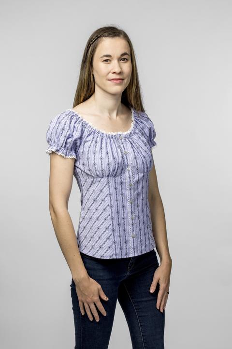 Produktbild Jenni Hemden Puffärmelibluse Emily (46)
