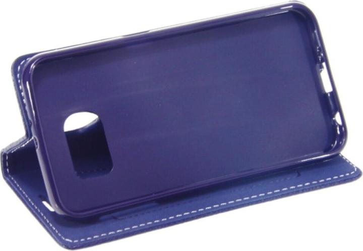 Actual product image NoName Book Case Fashion for Galaxy S6 - Blue 4250710563869 (Samsung Galaxy S6)