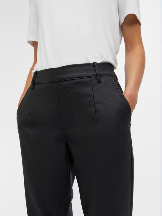 Actual product image Object Coated Straight Fit Trousers (40)