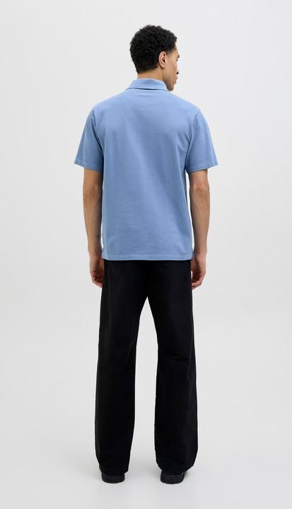 Actual product image Jack & Jones Single-coloured shirt collar polo shirt Poloshirt (XXL)