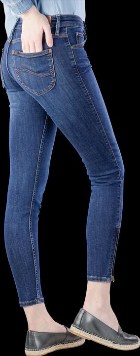 Actual product image Lee Scarlett Jeans Skinny Cropped dark hunt (W29/L33)