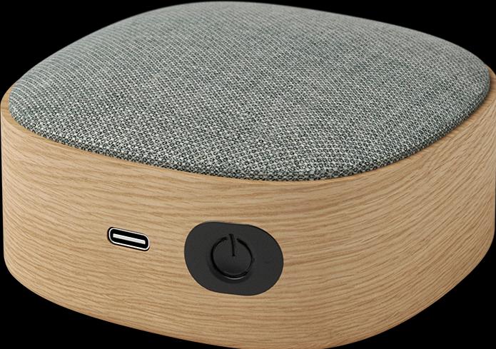 Produktbild SackIT Go Wood - Bluetooth Speaker - Natural Oak (8 h, Akkubetrieb)