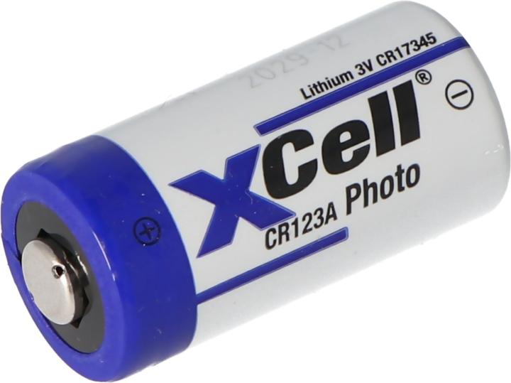 Produktbild XCell LithiumBatterie CR23 (1 Stk., RCR123A, 1550 mAh)