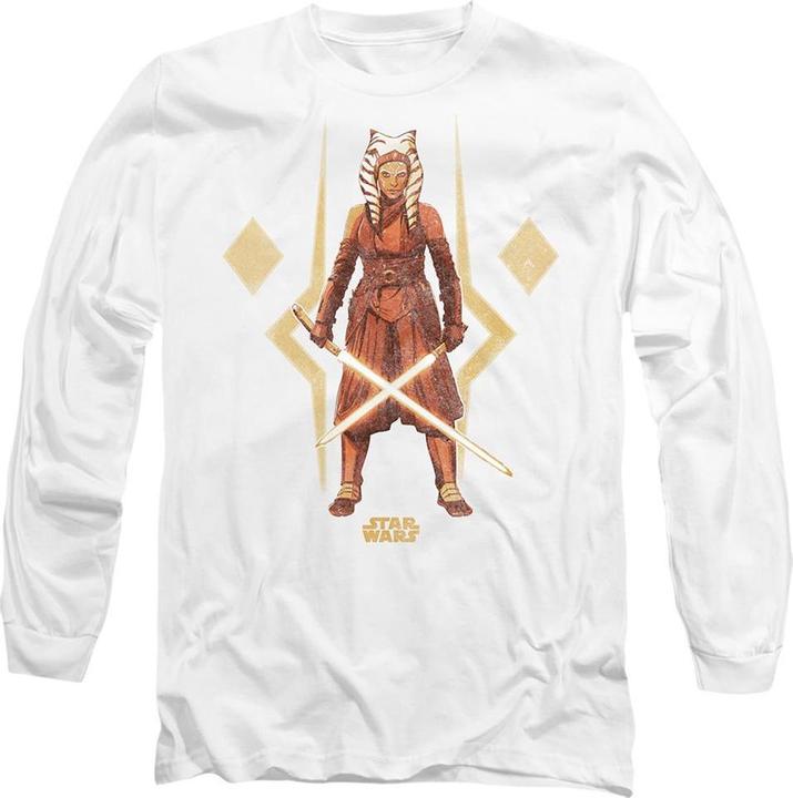Actual product image Ahsoka Unisex Adult The Warrior T-Shirt (M)
