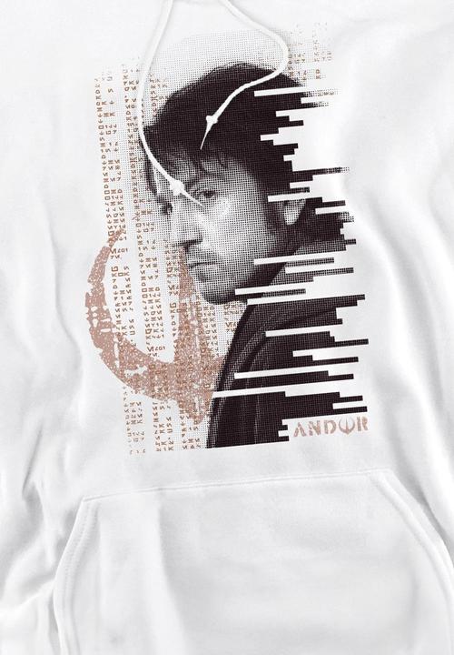Actual product image Star Wars Mens Redacted Andor Hoodie (S)