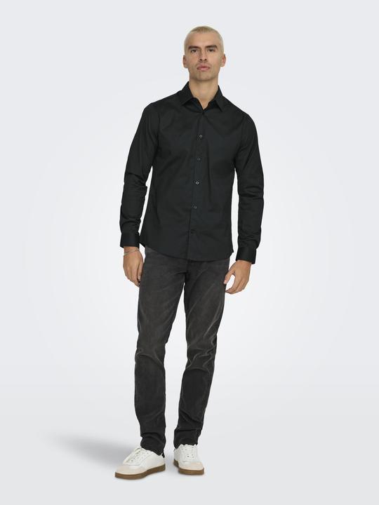 Actual product image Only & Sons Onsjordan Life Slim Twill Ls Shirt Noos (XL)